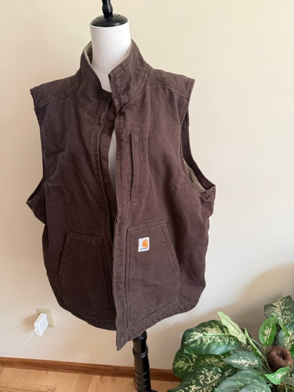 Carhartt Loose Fit Brown Vest